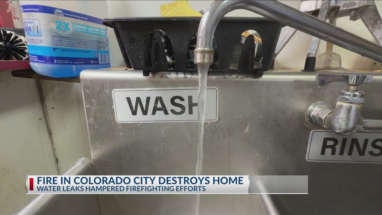 Colorado City faces challenges: House fire & water leaks