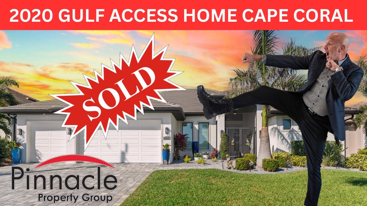 MOVE RIGHT IN - Gulf-Access Pool Home For Sale in Cape Coral, Florida!