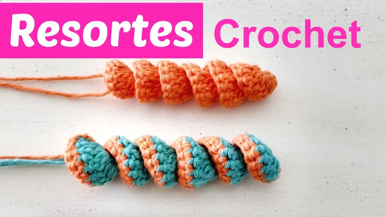 Crochet tirabuzones o rulos tejidos ENGLISH SUBTITLES