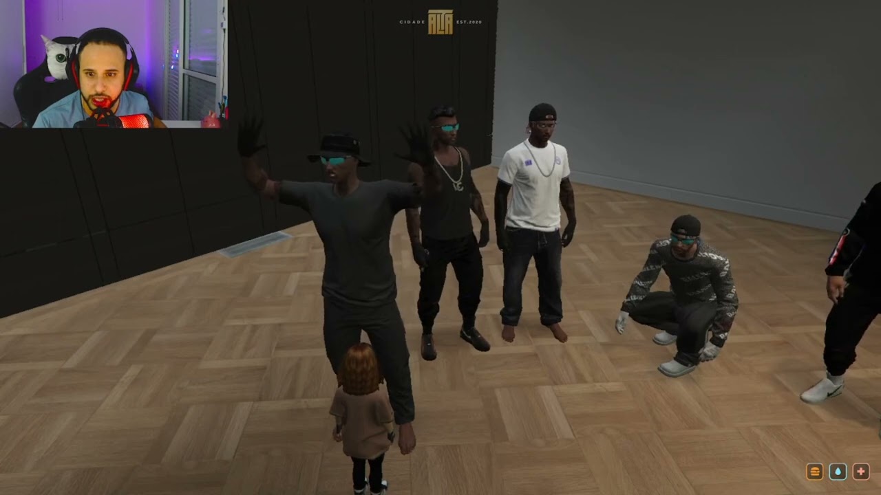 VALENTINA CONHECENDO A FRANÇA GTA RP CIDADE ALTA