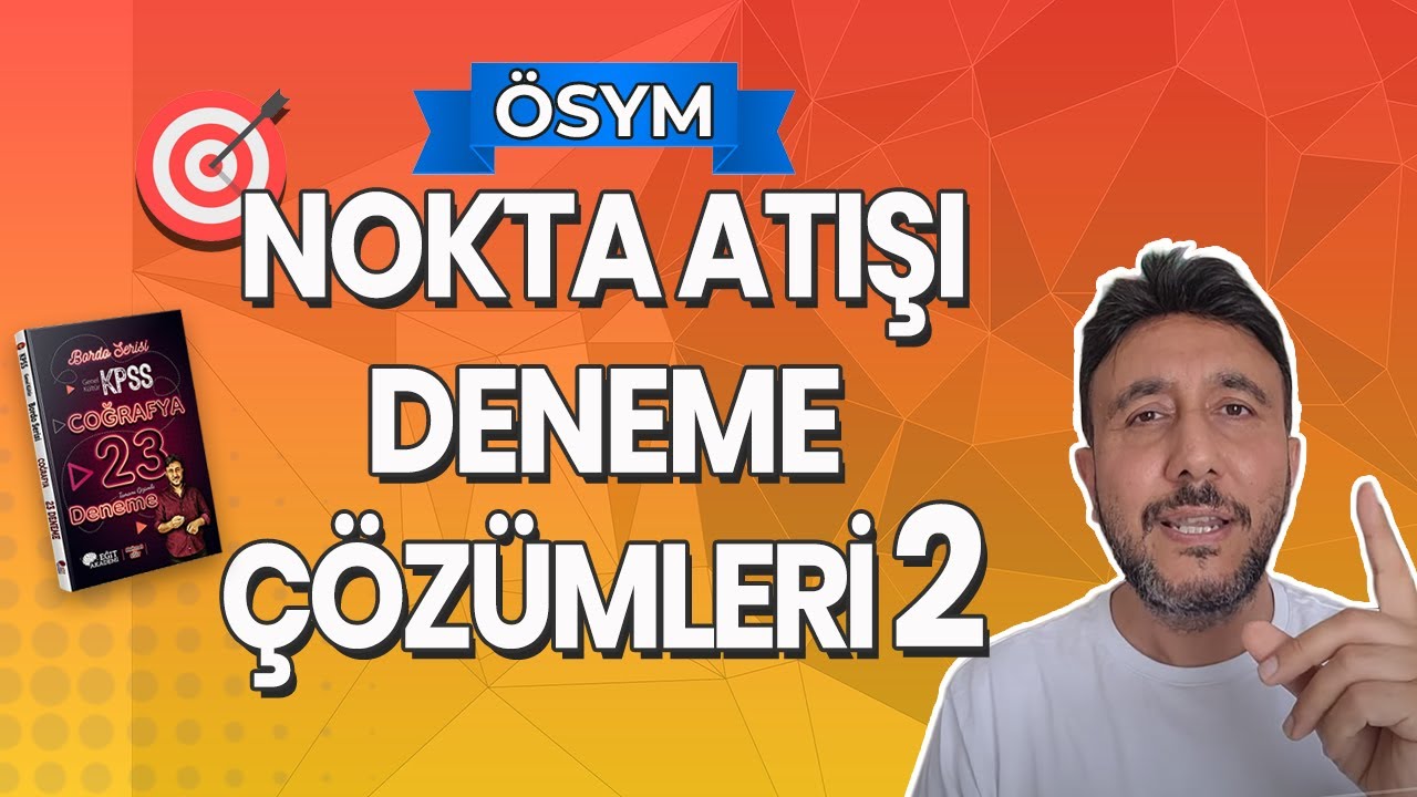 📌ÖSYM TARZI DENEME 2..! #kpss2023