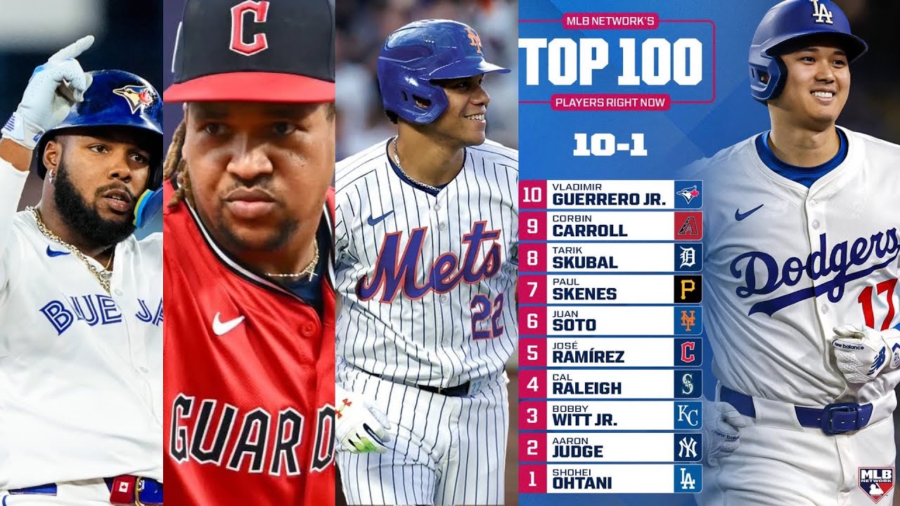 EL TOP 10 DE LOS MEJORES PELOTEROS DE MLB, 3 SON  DOMINICANOS, J.RÁMIREZ, J.SOTO Y V.GUERRERO JR.