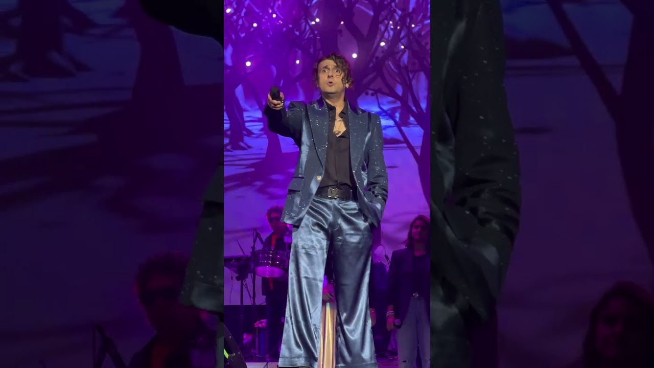 Sonu Nigam 2024 show in Boston (Ab Mujhe Raat Din)