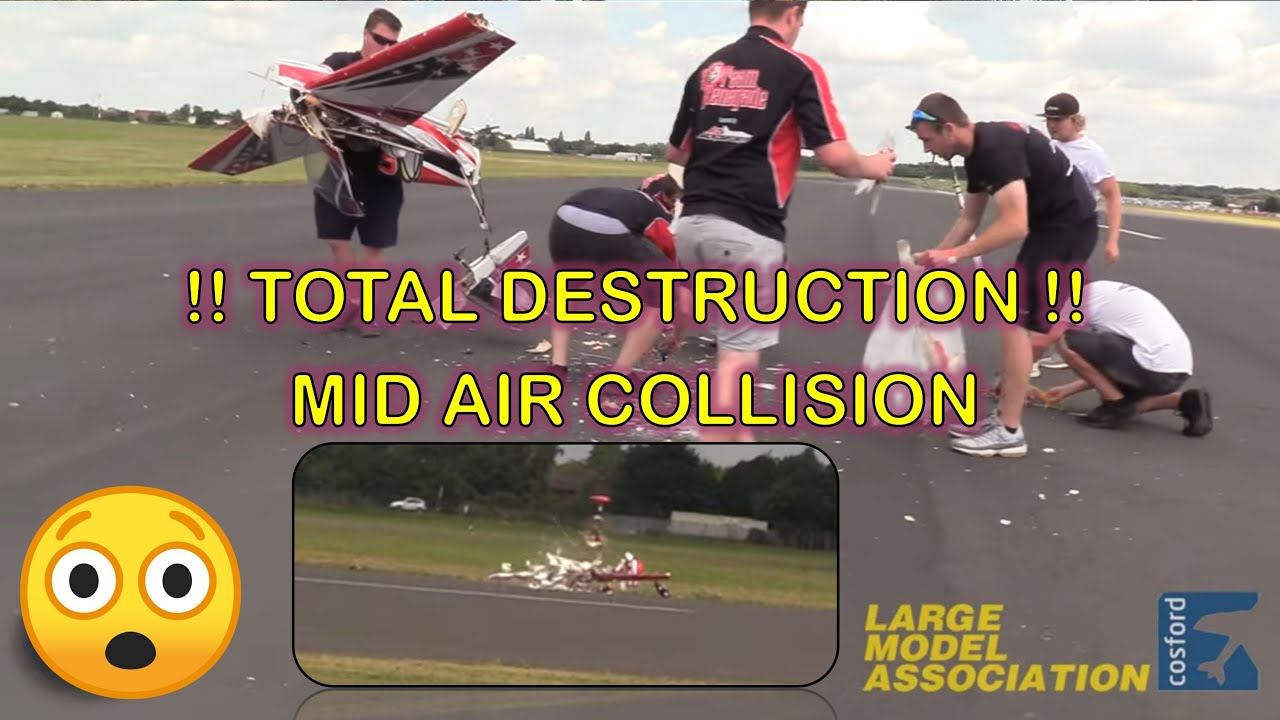 Az Aerosports: 3D Model Aircraft | Mid-air RC plane crash | LMA Cosford 2019