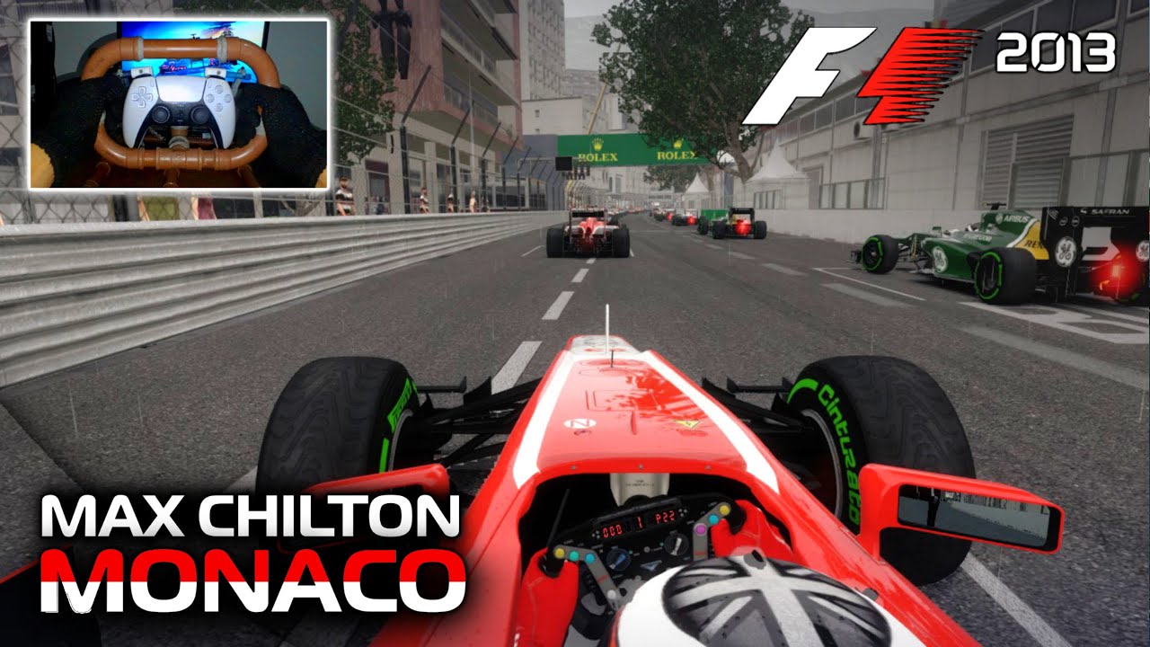 Marussia MR02 by Max Chilton | 2013 Monaco Grand Prix | Racing with Gyroscope