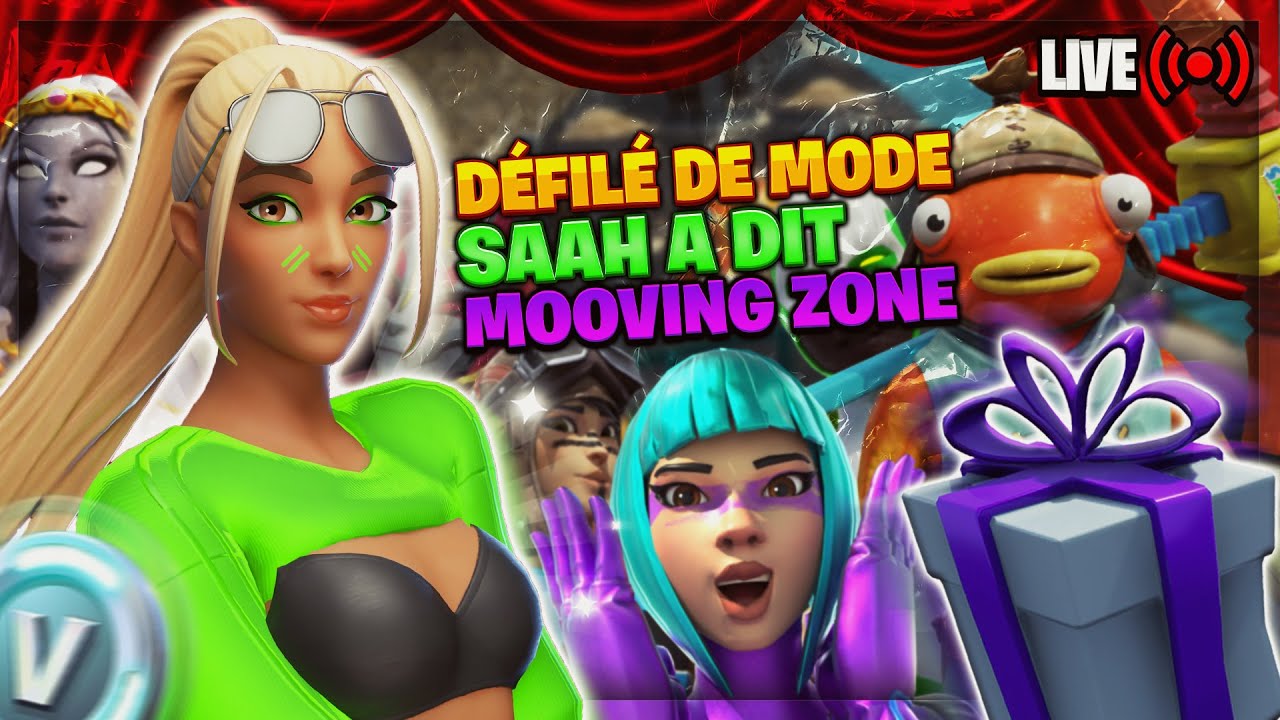 🔴 LIVE FORTNITE FR 🔴 | Viens jouer avec NOUS et GAGNE DES SKINS 😍👋 Jack à dit / Défilé / PP🐧