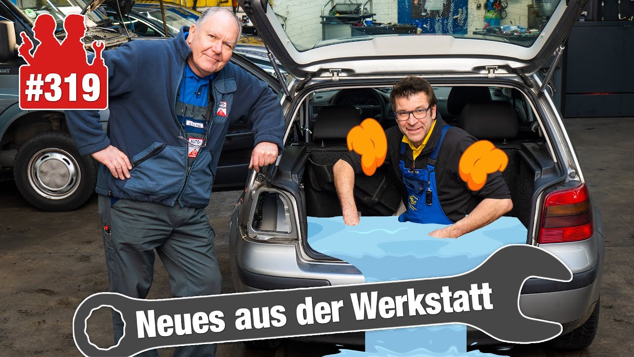 Golf IV total undicht & voller Eis! ❄️😳 | W124-Auspuff komplett zu! | Auffahrunfall mit Skoda Citigo