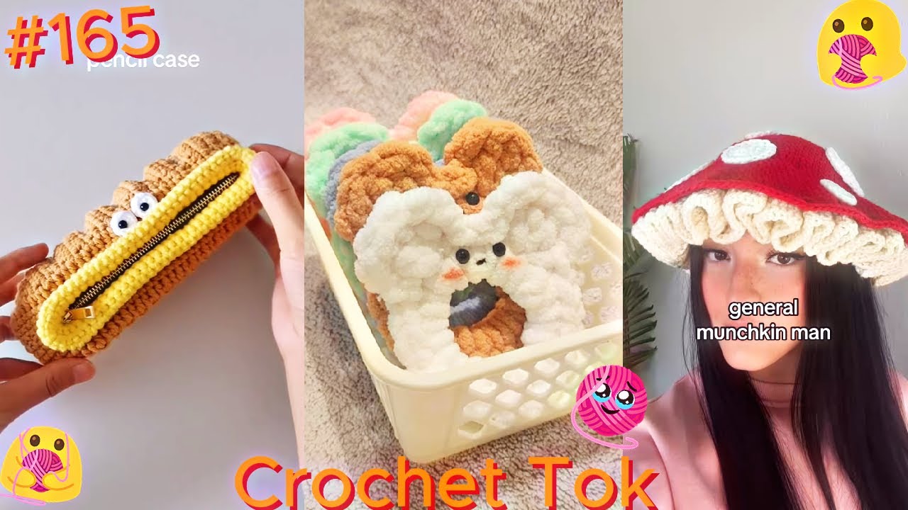 🧶💖 Crochet TikTok Compilation - Crochet Tok Fam 🧶💖 #165