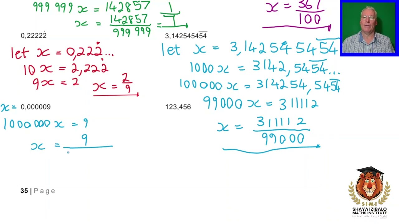 Grade 9   Module 1   Numbers   lesson 10