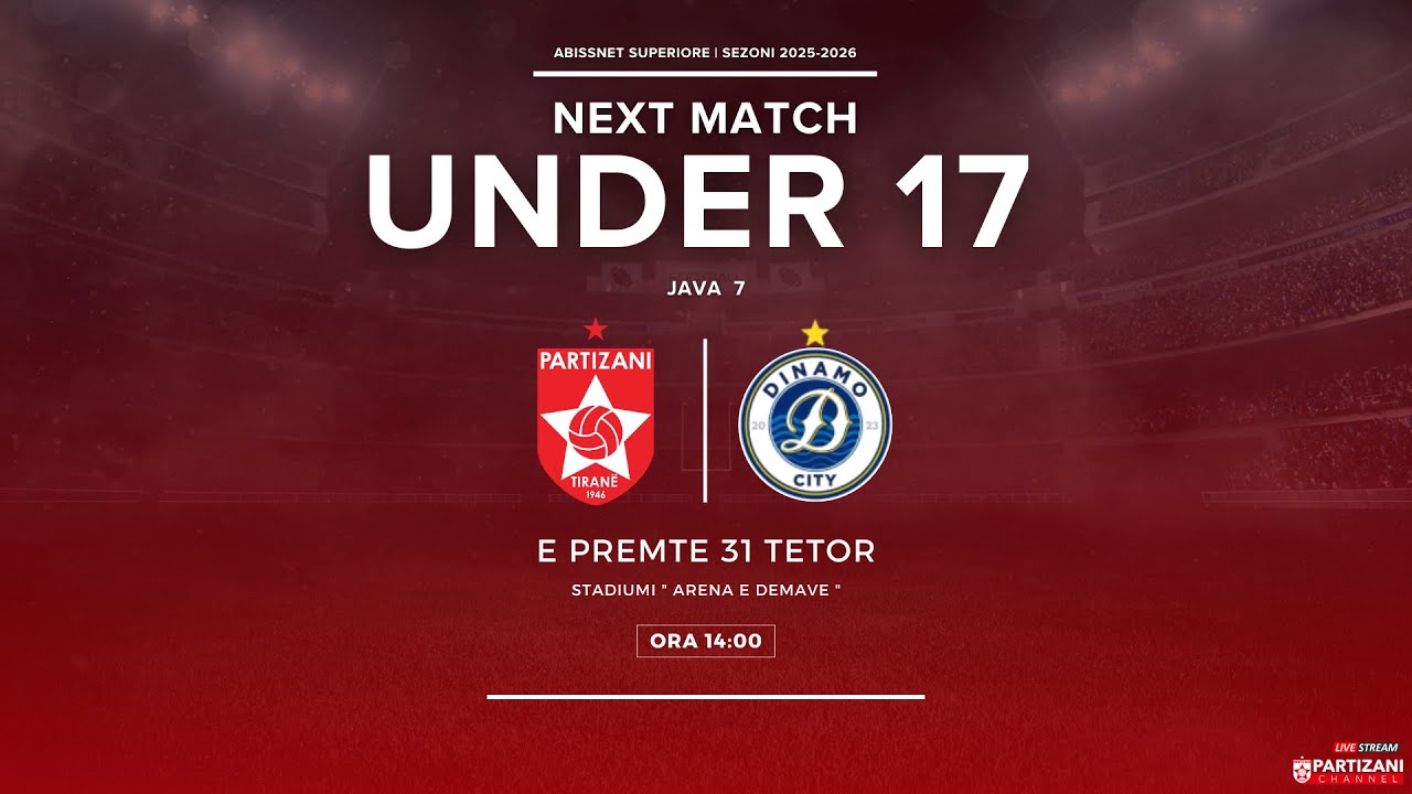 ABISSNET SUPERIORE U17  |  PARTIZANI - DINAMO CITY