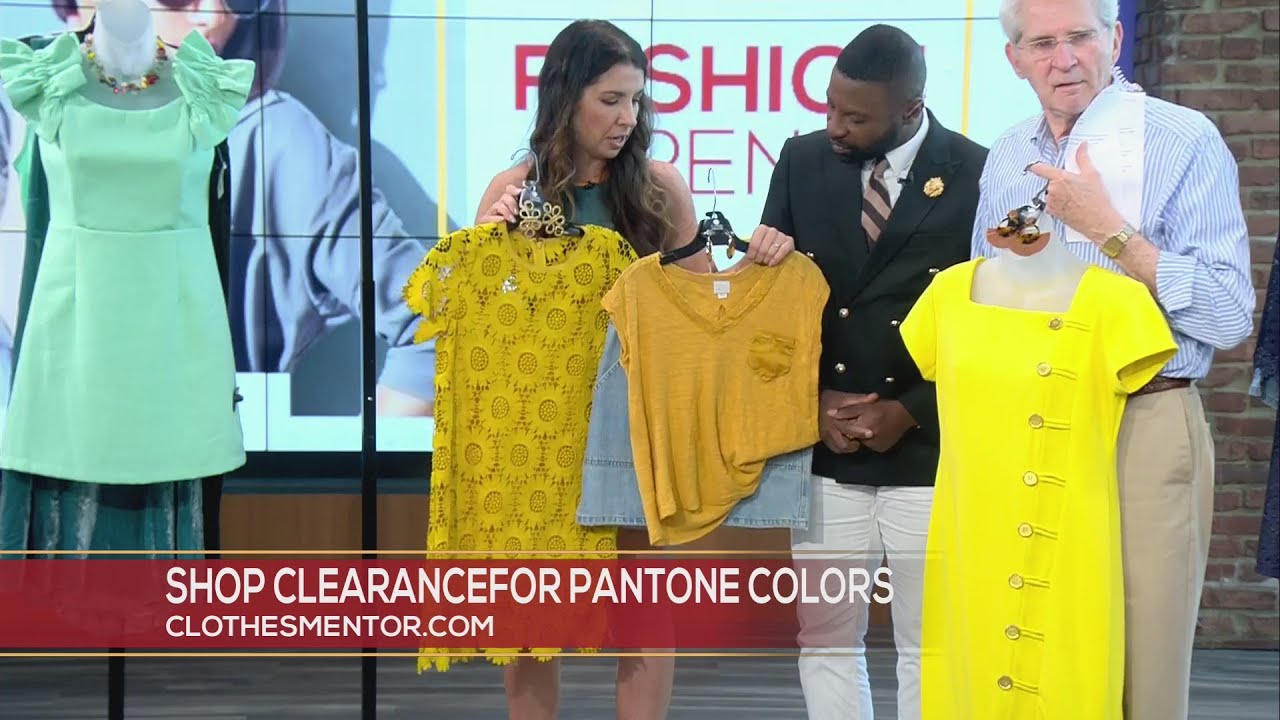 Fashion Trend Tuesday - Shop Clearance Pantone Colors Now
