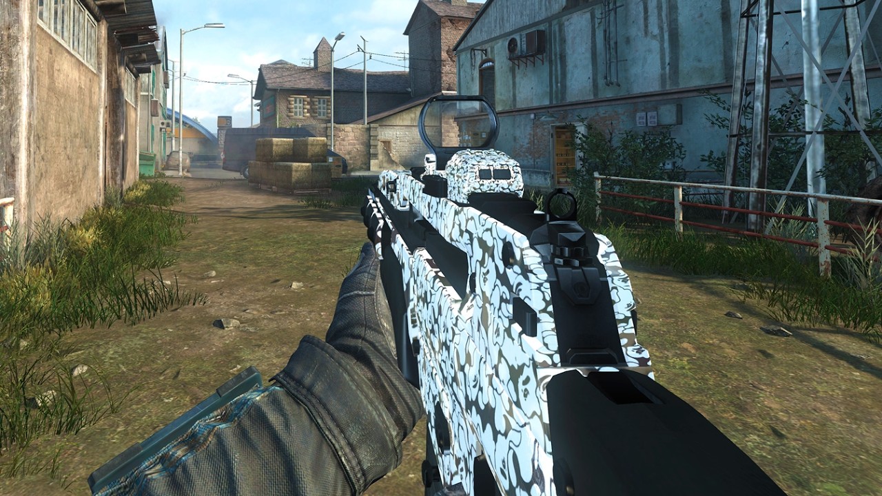 This is what a CUSTOM CAMO Looks Like in Black Ops 2.