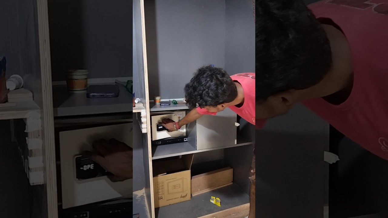 hidden locker in wardrobe ll best locker design ll latest design ll  #viralvideo #hiddenlocker
