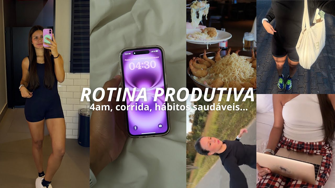 rotina produtiva 4am | corrida, treinos, hábitos…