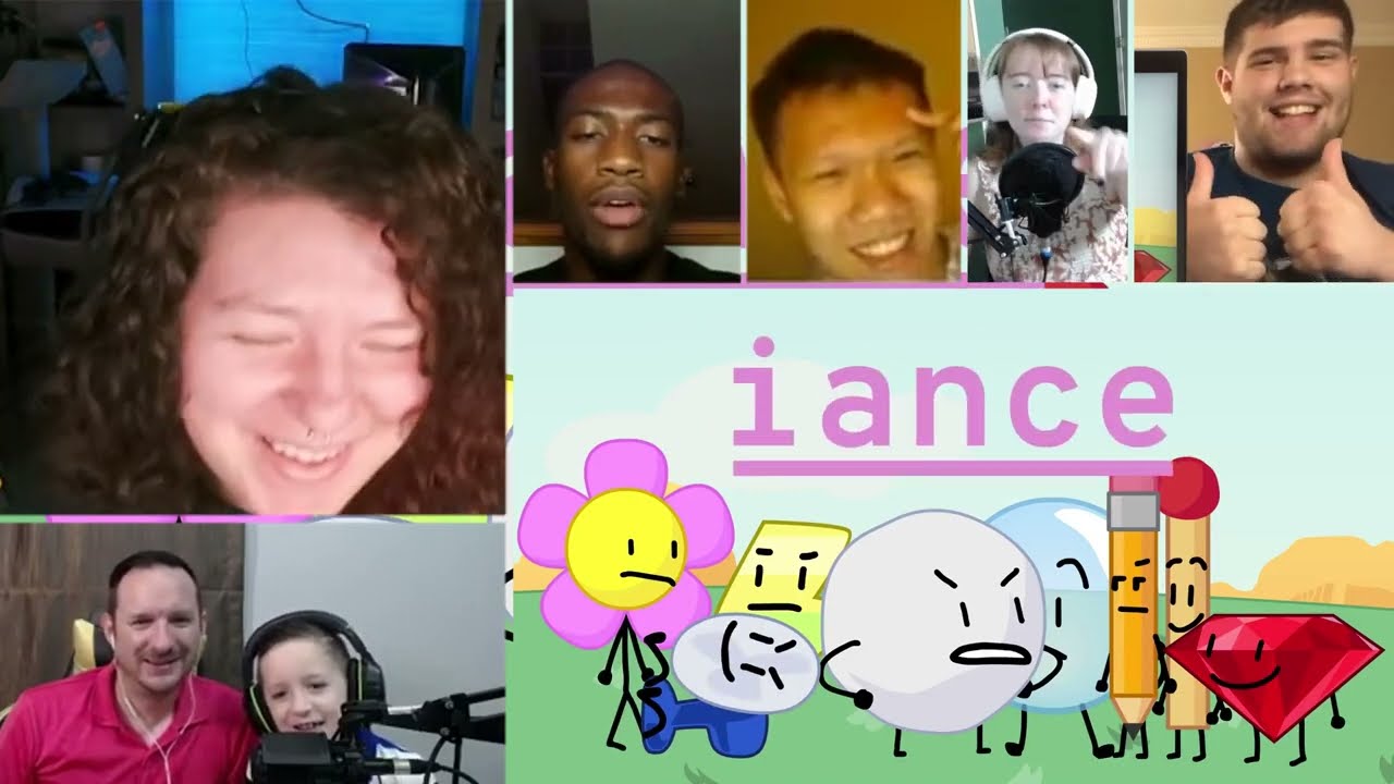 BFB 1: Getting Teardrop to Talk [REACTION MASH-UP]#2586