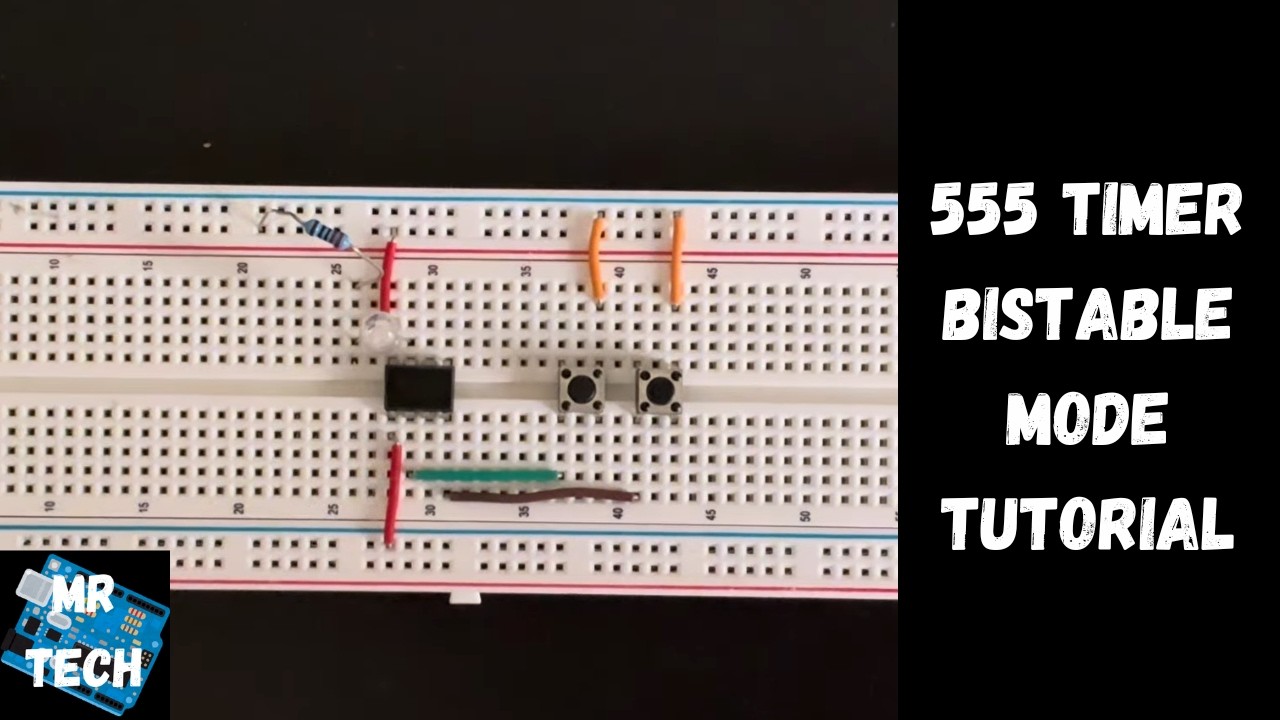 Making a 1-bit memory (555 timer bistable mode)