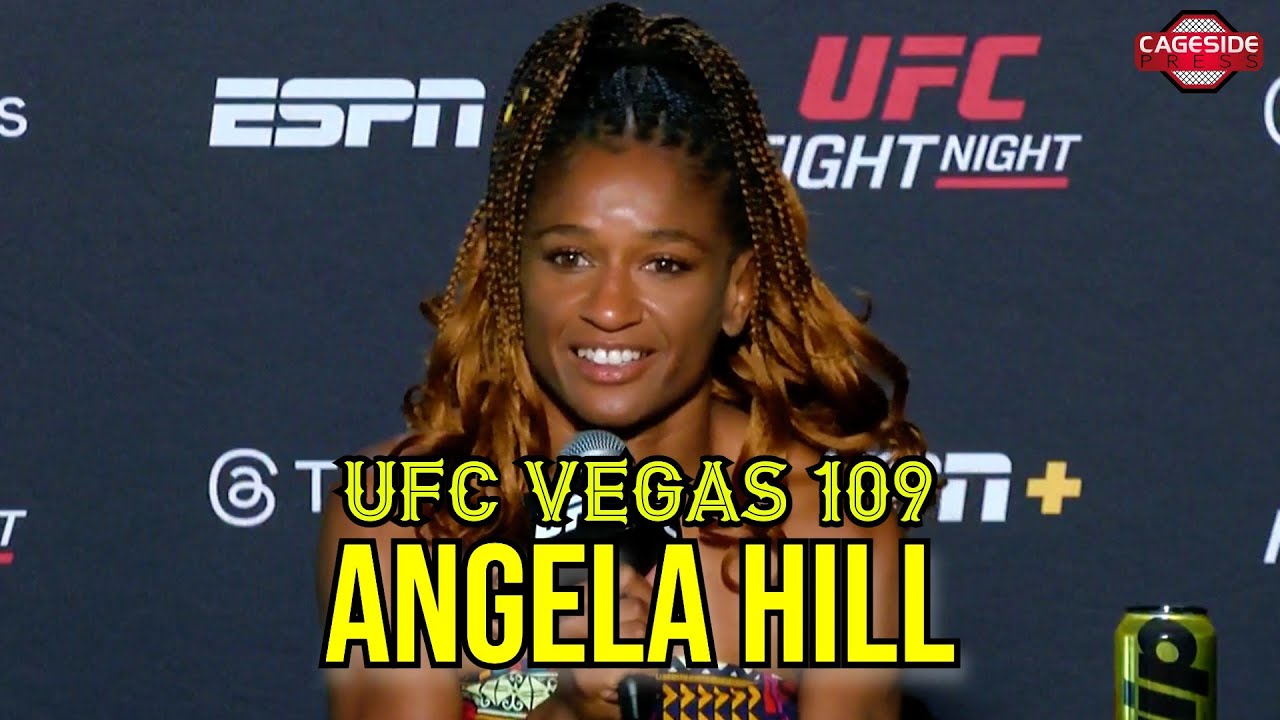Angela Hill Looking To Expose “Green” Lucindo, Talks New UFC Contract | UFC Vegas 109