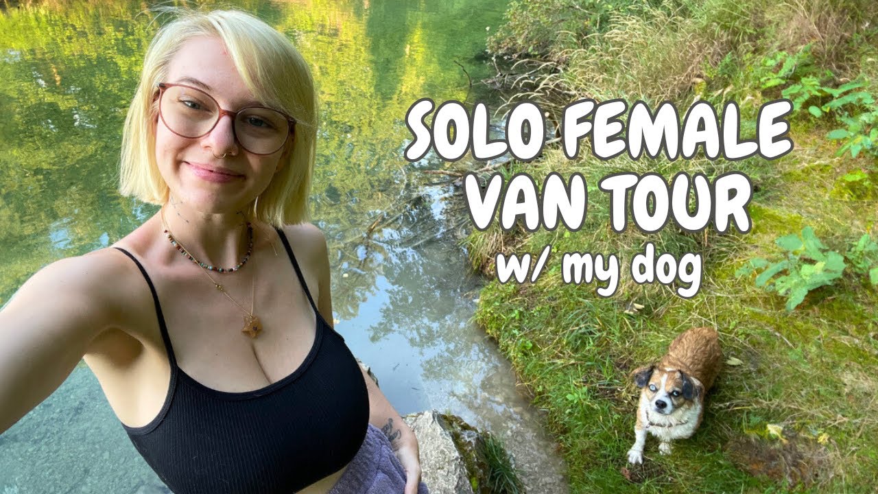 ASMR | VAN TOUR 🚌💨 Solo Female Traveling From Germany to Italy