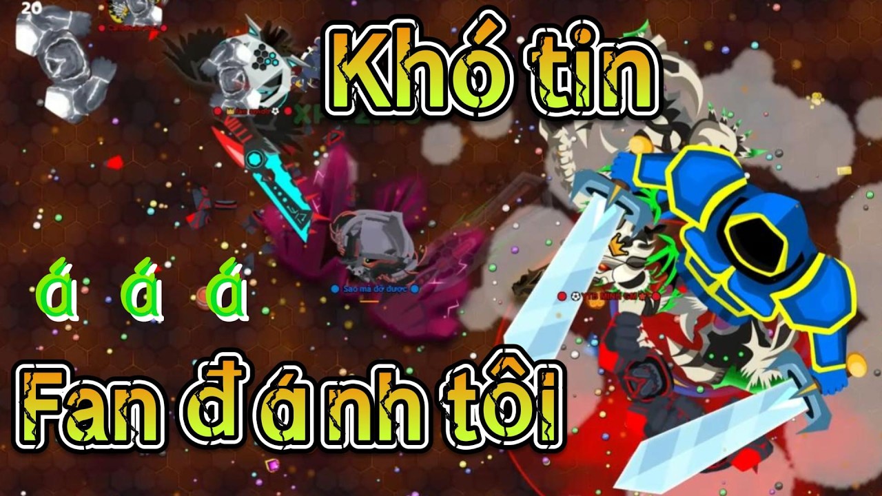 [Evowars.io #486] Team điên dồ - Đối thủ từ đầu lại Buff còn Fan thì đánh.#evowars2024 #saomadoduoc