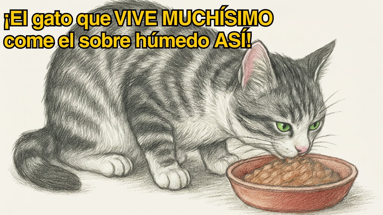 Haz ESTO antes del SOBRE… ¡y tu gato vivirá MUCHO MÁS!