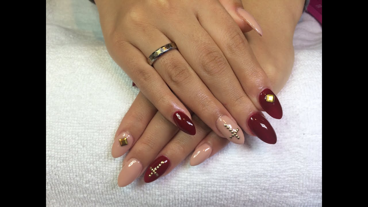 Gel Polish application using ibd Just Gel Polish - including nail art & stamping