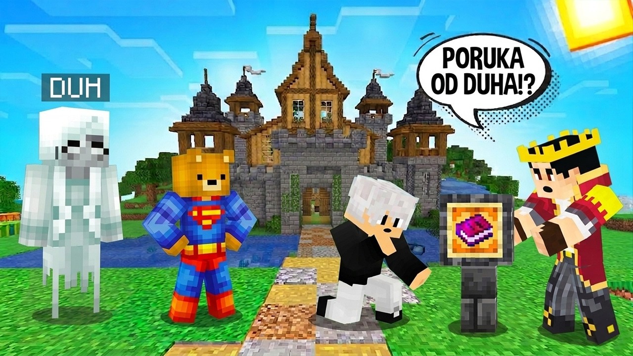 PORUKA OD DUHA POSLE 4 GODINE! Minecraft Preživljavanje! ep.41