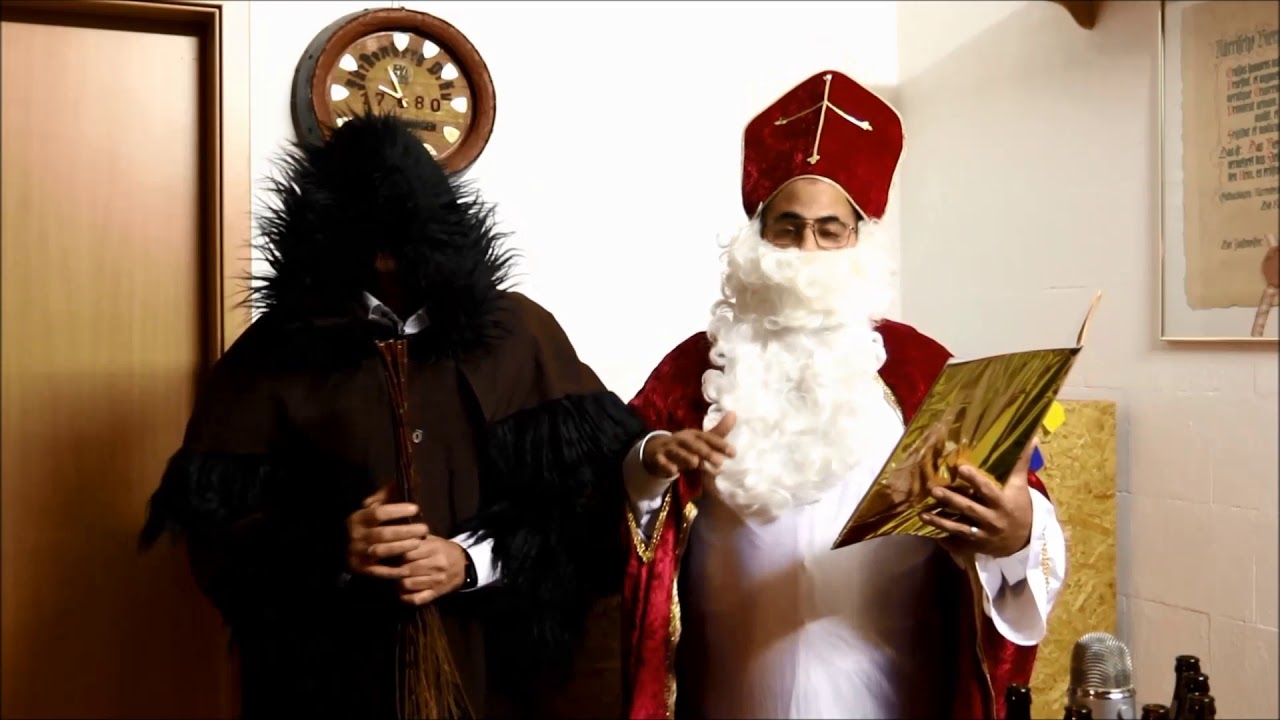 Nikolaus & Knecht Ruprecht zu Besuch bei der NZ Gerstensack