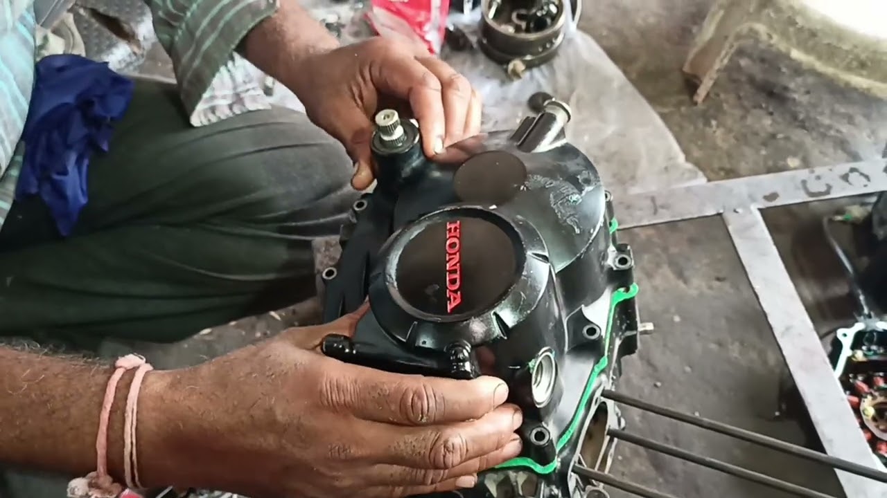 Honda Dream Yoga  Full Engine Fitting || Honda Livo Engine