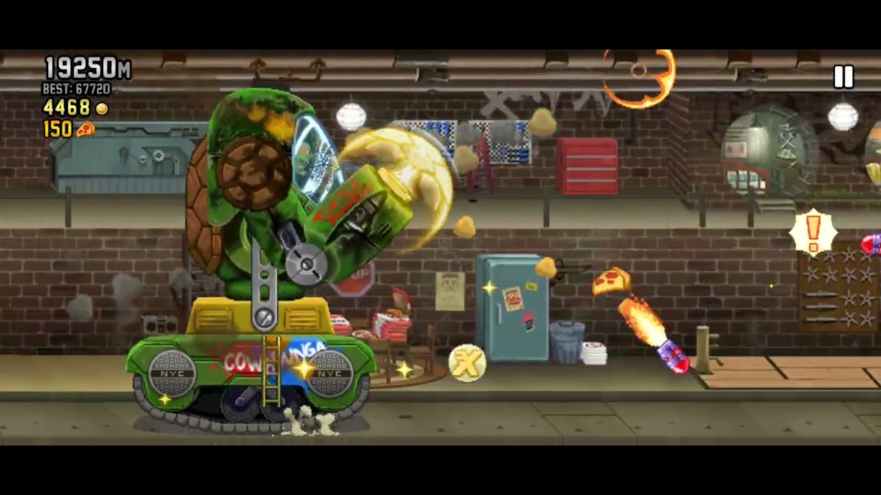 Jetpack Joyride TMNT Event 47,084m Run
