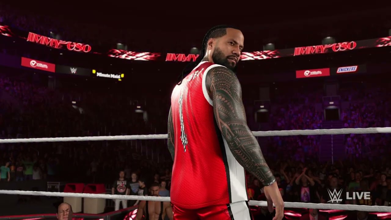 WWE 2K25 - RAW | Part 5 | The vision Vs LA Knight & Jimmy Uso