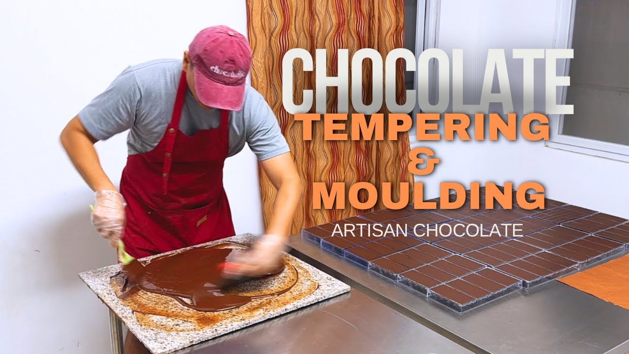 Philippines Bulacan Chocolate Maker on tempering bean-to-bar chocolate