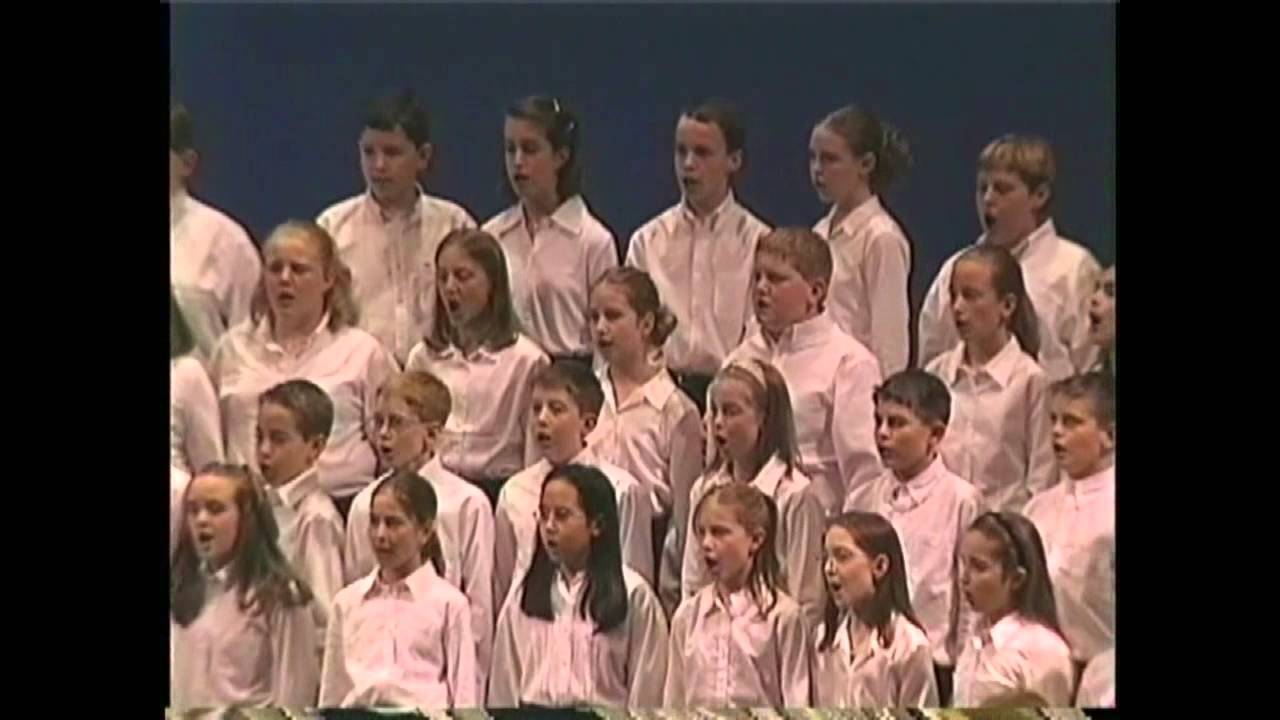 OAKE 2003 National Children's Choir Bist du bei mir