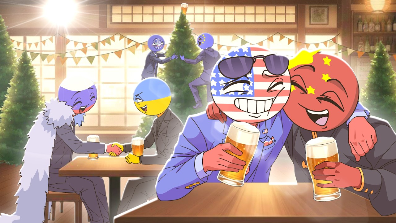 BEST VIDEOS OF 2025 COUNTRYHUMANS 🎄 (COMPILATION)