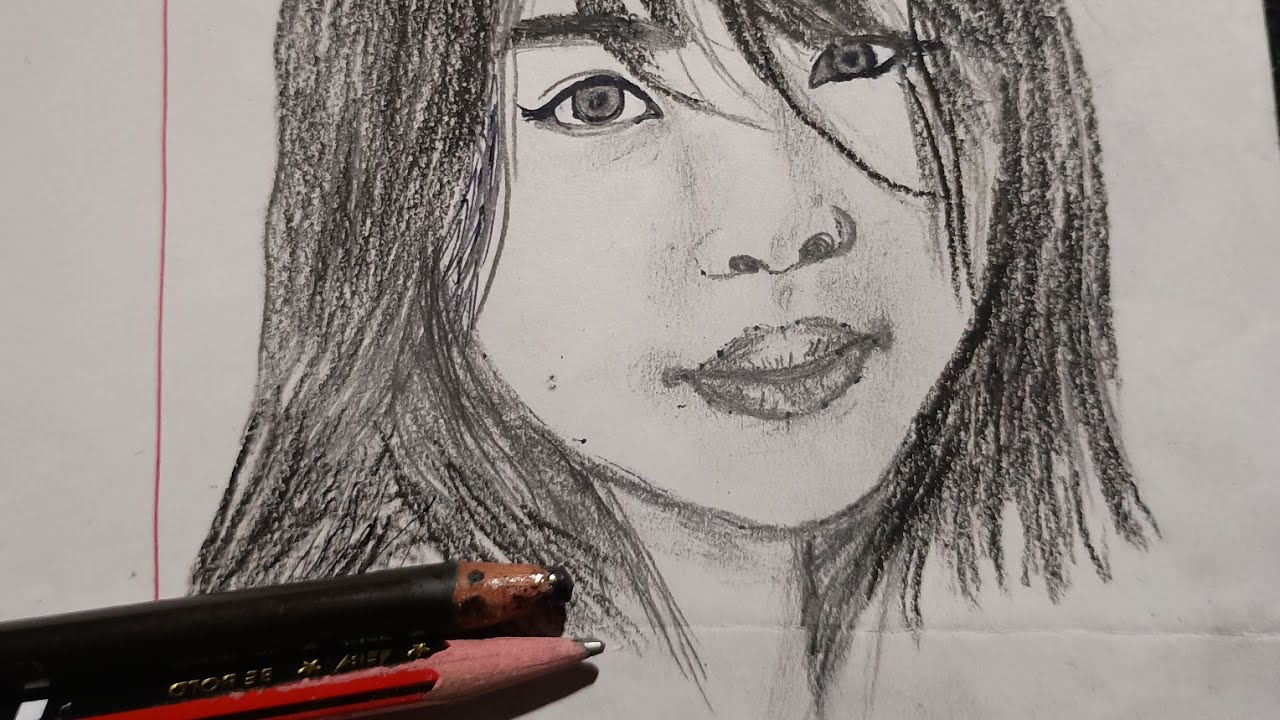 how to draw beautiful girl @artisthadmat