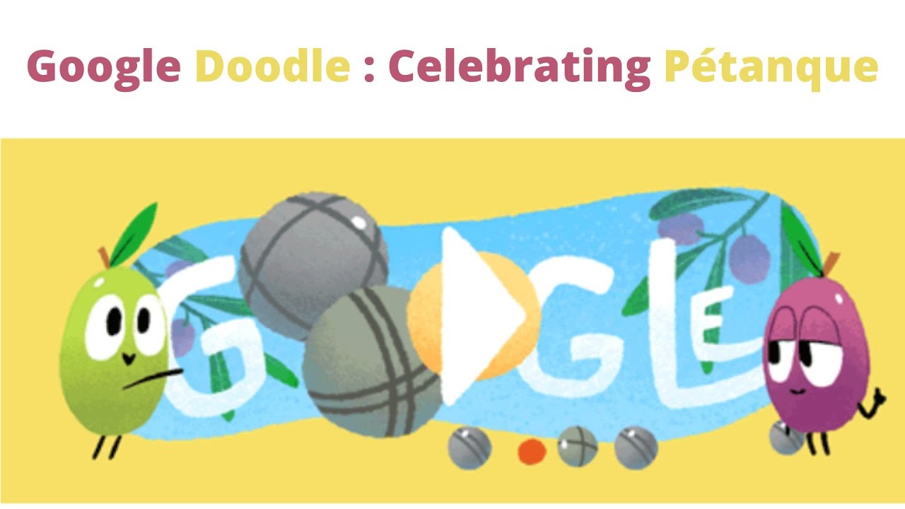 Celebrating P&eacute;tanque | French Outdoor Game Played Around The World | Google Multiplayer Doodle