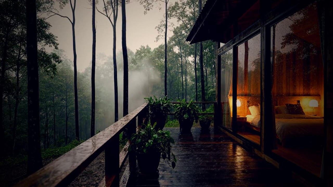 Relaxing Music for Emotional Calm 🌸 Stress Reduction, Deep Sleep, Peaceful Thoughts, Rain Sound