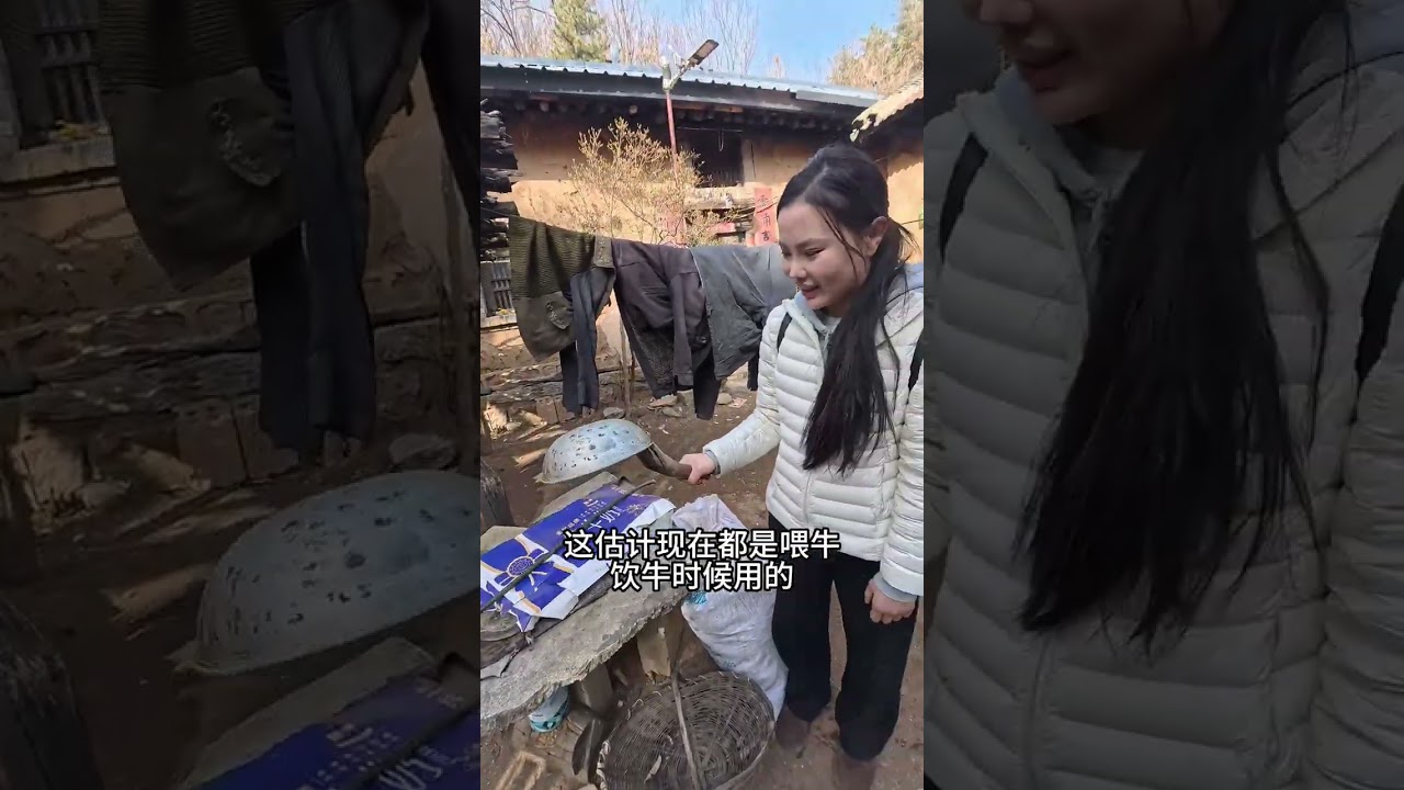 春节临近，进山帮老人理发，顺便带大家看看山里人春节都准备了什么年货。#家乡年俗大赏   #抖音新春联欢会   #抖音年味争霸赛   #抖音新农人  #热气腾腾中国年
