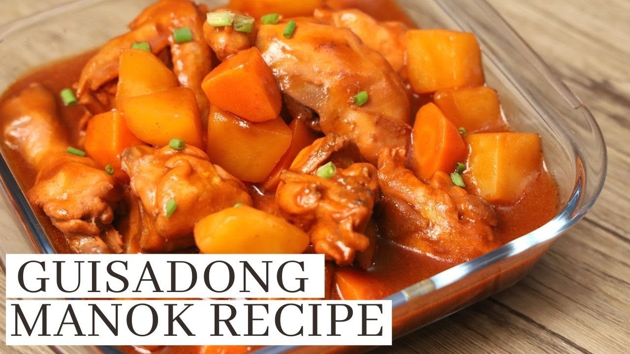 GUISADONG MANOK ( Easy Pinoy Chicken Recipes  )