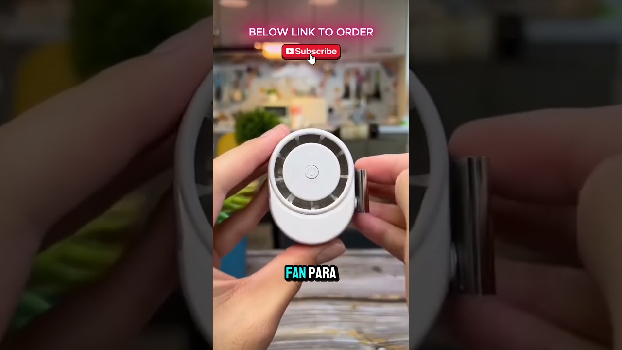 Stay Cool! 🧊 Portable Mini Air Conditioner Fan 🌬️ 
