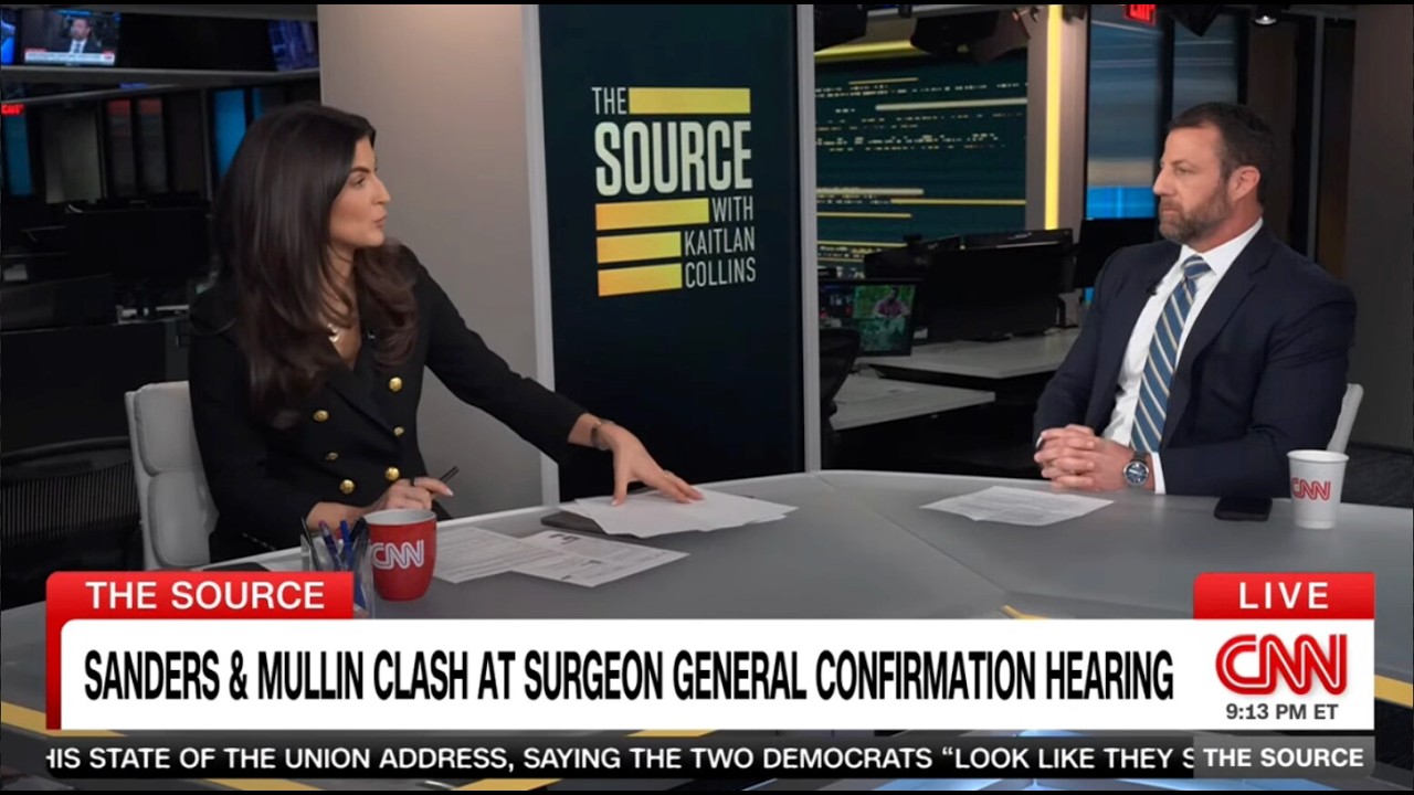 SEN MULLIN: 'I texted POTUS about this last night' | The Source With Kaitlan Collins