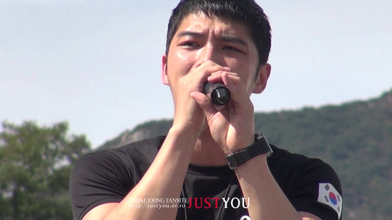151004 지상군 페스티벌 프린지 공연 - 하늘을 달리다 김재중 군대 직캠