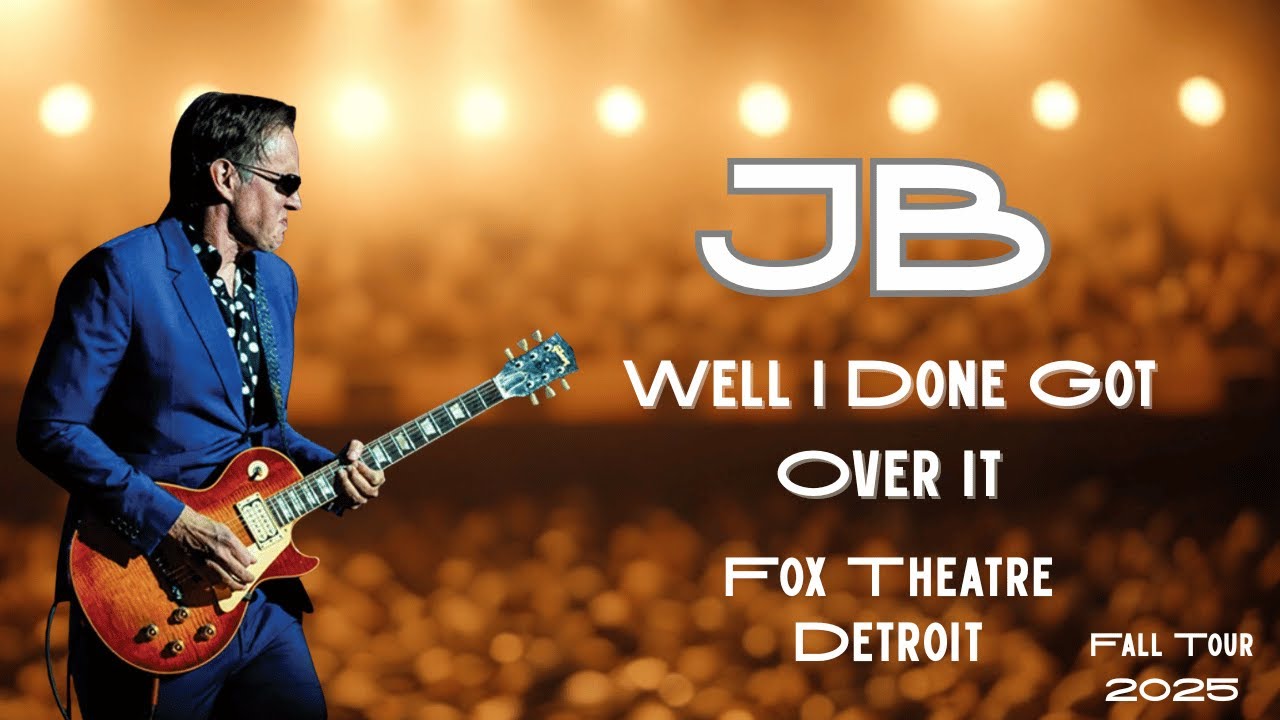 Joe Bonamassa – Well I Done Got Over It (Live at Fox Theatre, Detroit)