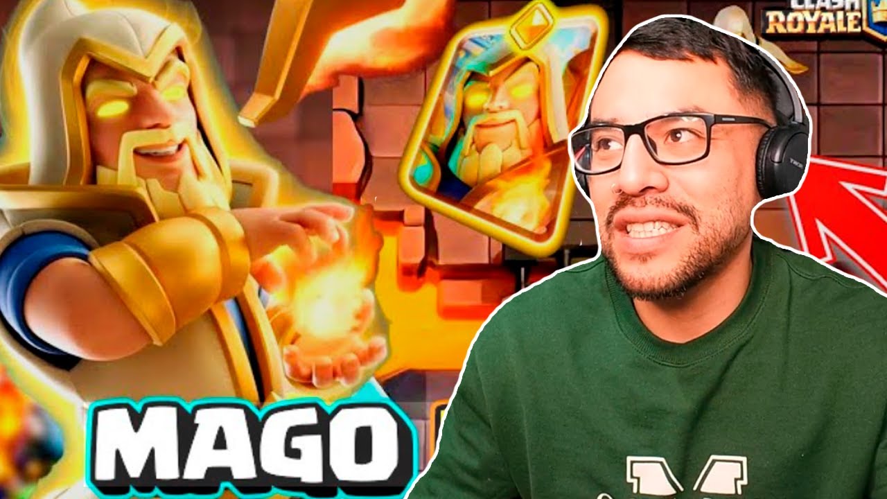 EL MEJOR MAZO DE MAGO HEROE DE CLASH ROYALE