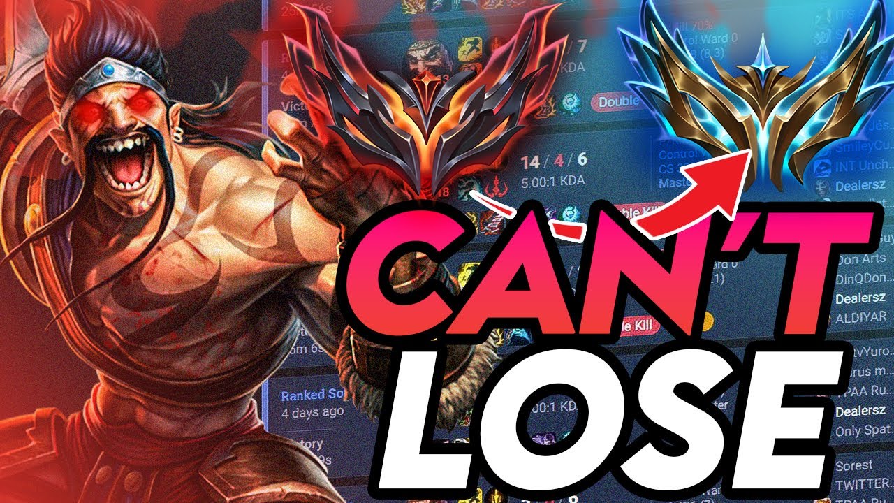 WINNING EVERY GAME IN HIGH ELO AS DRAVEN
