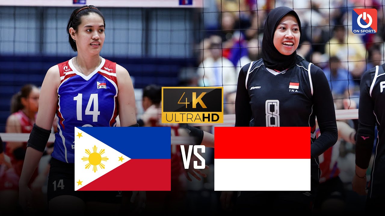 🔴Full 4K | PHILIPPINES vs INDONESIA | Solomon và Megawati đại chiến rực cháy, kịch tính không tưởng