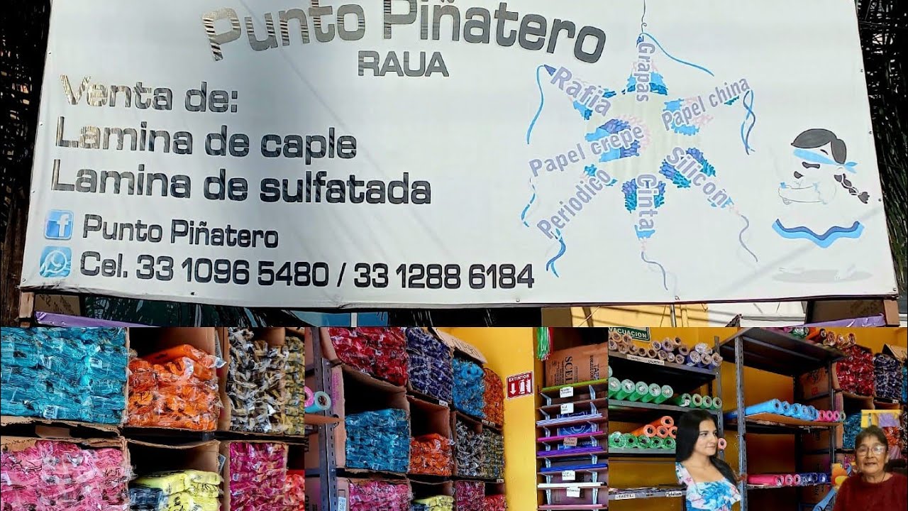 Donde Compro Mi Material ( Punto Piñatero) ❤👏😊