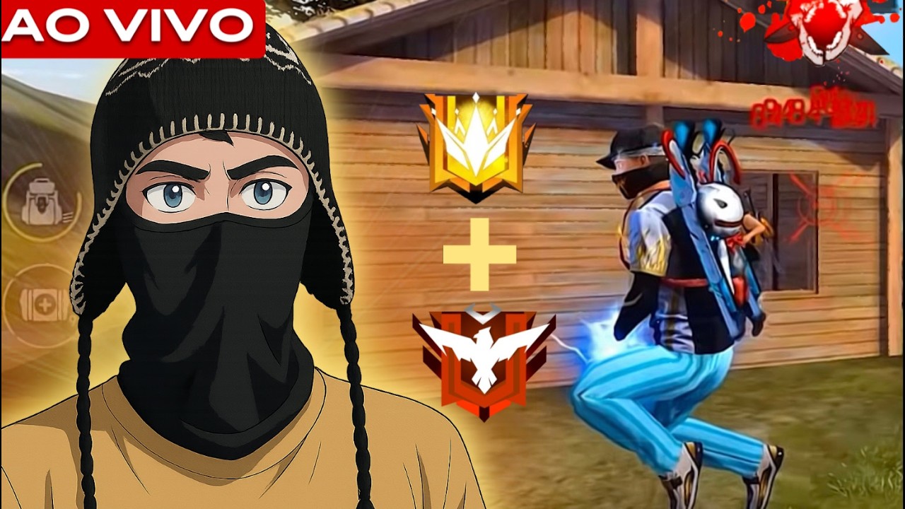 😈🔥 FREE FIRE AO VIVO 😈🔥 LIVE VERTICAL ( SHORTS ) - #shorts #short #shotsfeed