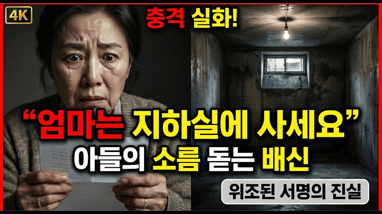 냉장고 남은 음식이나 먹으라는 며느리, 술 취해 돌아온 아들 가족이 현관문을 열고 비명을 지른 이유