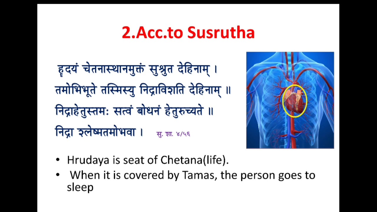 Nidra/Sleep physiologyAyurveda 1st BAMS
