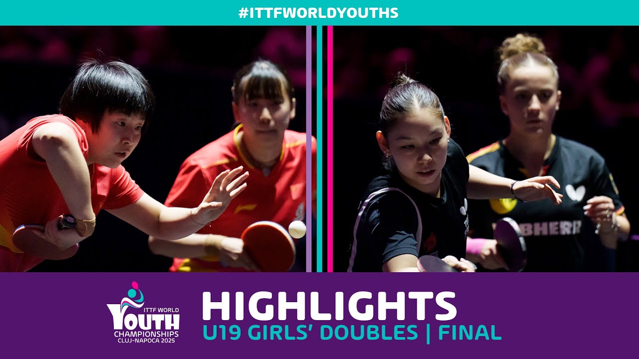 Zong/Qin vs Griesel/Hursey | U19 GD - Final | #ITTFWorldYouths 2025
